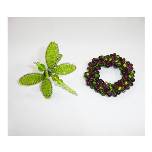 Fantaisie Premium moderne luxe fleurs rond de serviette ensemble nouveau Design rond de serviette 2022 Collection rond de serviette pour la maison et la cuisine - Product Image 3