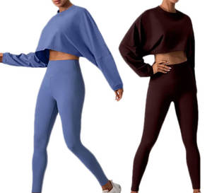 Sudadera de algodón de gran tamaño sudadera Lisa ropa de calle traje de moda suave polar cálido uso diario - Product Image 2