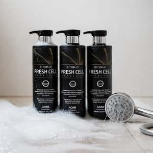 AOMI Shampooing Gel Fraîcheur Cellulaire 500ml Anti-Chute, Anti-Pelliculaire, Rafraîchissant, Nourrissant, Favorisant la Croissance Capillaire, Soin du Cuir Chevelu, Herbal 2-en-1 OEM/ODM - Product Image 3