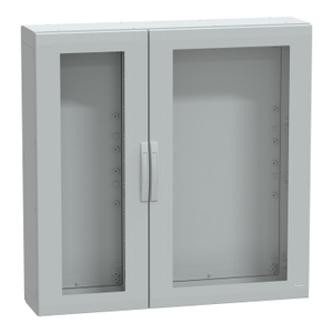Armadio Elettronico da Pavimento SCHNEIDER ELECTRIC NSYPLA12123TG con Porta Vetrata Completamente Sigillata - Product Image 1