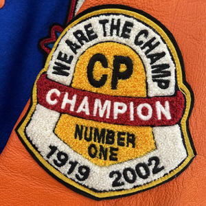 Wholesale Custom 100% Polyester Heavyweight Graffiti Winter <b>Jacket</b> For <b>Men</b> New All-Match Graffiti Top <b>Men's</b> Baseball <b>Jacket</b> - Product Image 5