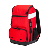Sac de baseball compact, imperméable et antivol avec broderie, facile à transporter, bretelles rembourrées, séparateur d'équipement et porte-gant de baseball
