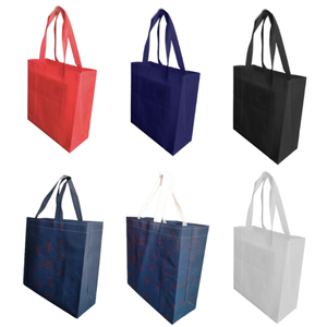 Sac de courses réutilisable écologique en non-tissé, directement de l'usine, avec poignée longue, fournisseur de sacs fourre-tout personnalisés - Product Image 4