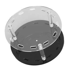 Organisateur de pinces compact et transparent, minimaliste, fonctionnel, de qualité supérieure, en plastique acrylique, support pour pinces, personnalisable, durable, élégant - Product Image 4