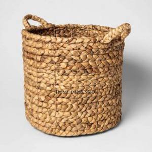 Woven Rattan <b>Storage</b> Organization <b>Basket</b> Highest Quality Round Shape Brown Color Rattan <b>Storage</b> <b>Basket</b> Finest Quality <b>Basket</b> - Product Image 1