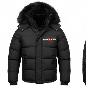 OEM de alta calidad de encargo de peso ligero cómodo de invierno al aire libre Unisex con capucha impermeable a prueba de viento chaqueta acolchada - Product Image 1