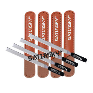 4PCS Ergonomic Manual Metal Diamond <b>Nail</b> <b>Files</b> Sharp Pointed Tip Manicure Pedicure Professional Stainless Steel German Grade - Product Image 3