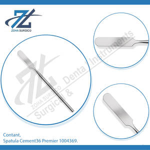 Spatule à ciment 36 Premier, instruments chirurgicaux dentaires manuels réutilisables, poignée ergonomique, certifiée CE, fabricant Pakistan - Product Image 4