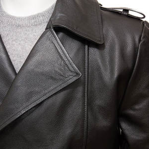 OEM Slim Fit Men's Leather Jacket High Street Style Latest Winter Wear for Adults Available in Bulk Quantity Winter Jacket - Product Image 3