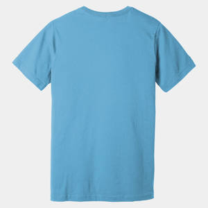 Venta al por mayor de camisetas de lona de Bella diseño personalizado secado rápido ligero transpirable de punto cuello redondo Anti-Pilling Logo impreso Fitness - Product Image 2