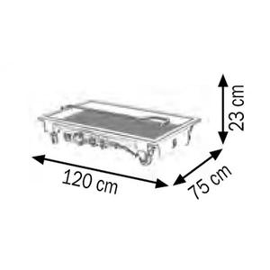 Meclube 120 L Wheeled Oil <b>Drain</b> Unit with Emptying Pump Exhausted Oil with Convenience - Product Image 2