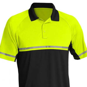 Camisa de seguridad de trabajo Unisex de alta visibilidad Camisas de seguridad para hombres hechas en Pakistán Cinta reflectante Ropa DE TRABAJO Polos de seguridad - Product Image 4