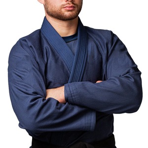 Kimono de Jiu-Jitsu de couleur noire, entièrement personnalisé, avec des patchs brodés disponibles à des prix du marché, best-seller - Product Image 4