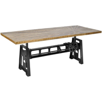 Ensemble de table et chaises de salle à manger en bois massif de luxe, écologique et durable - Moderne, pliable, pour usage commercial (centre commercial, école, parc)