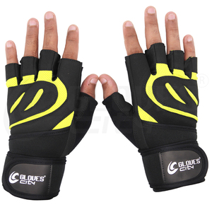 Hot Selling Non Slip <b>Silicone</b> Dotted Fitness <b>Gloves</b> Breathable Exercise <b>GLOVES</b> City Weight Lifting Half Finger <b>Gloves</b> 2025 - Product Image 4