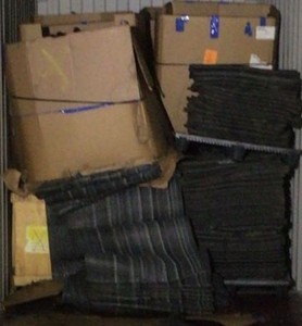 Feuille de caoutchouc recyclé noir de qualité supérieure, grade A, provenant d'une usine américaine, stock frais recyclé à partir de pneus usagés. - Product Image 2