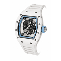 Montre mécanique squelette pour homme, boîtier en céramique bleue haut de gamme, nouveau modèle, anti-magnétique, étanche, ultra-mince, Business 173