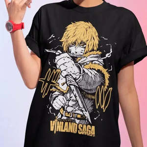 Camiseta unisex de algodón con estampado de anime Vinland Saga - Product Image 1