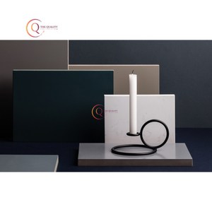 Antique Brass Iron Wire Made Candle Holder Decorative for Wedding Dinning Party Unique Candle Jar Black Color Powder Coated - Product Image 2