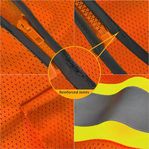 Chaleco de Seguridad con Logotipo Personalizado y Bolsillos, Chaleco de Alta Visibilidad para Seguridad Vial, Subido por Dress Sports - Product Image 5