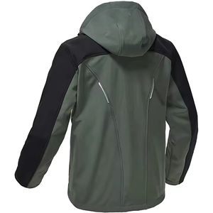 เสื้อแจ็คเก็ตกันลมระบายอากาศกันน้ำสำหรับผู้ชายเสื้อฝึกกลางแจ้งมีซิปเลือกโลโก้ได้ - Product Image 4