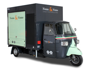 Tricycle Électrique Food Truck Chariot de Restauration Mobile à Trois Roues Résistant à la Rouille 10 pieds Garantie 5 ans Café Pizza Taco Crème Glacée Snacks - Product Image 3
