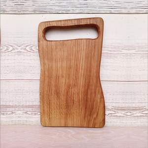 Planche en bois naturel de cuisine en bois artisanal avec une planche à découper au design élégant qui appartient à chaque cuisine - Product Image 5