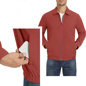 Haute rue Style vêtements de travail hommes vestes Durable coton toile homme vestes avec poches hiver saison vestes d'extérieur pour homme - Product Image 5