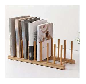 Livre en bois et support de plaque support de couvercle support de plaque article décoratif pour la maison avec un produit de haute qualité - Product Image 1