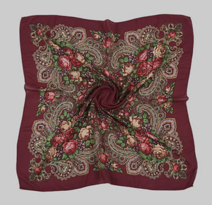 <b>Scarf</b> Cheap Pure organic cotton handmade square Customized best design digital print Designer Product Latest <b>scarves</b> - Product Image 4