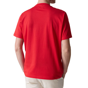 T-shirt pour homme, coupe classique, respirant, grande taille, couleur unie, impression de logo de marque personnalisée, service OEM, 100% coton biologique, 220 GSM - Product Image 2