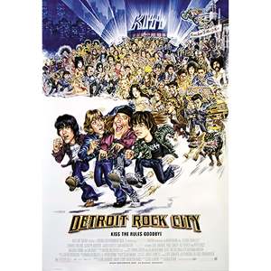 Detroit Rock City <b>Poster</b> Offset and Digital Printing Techniques for Home Decor and Decoration - Product Image 1