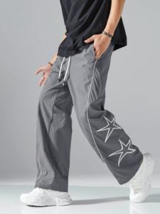 Pantalones de chándal holgados de forro polar para hombre, suaves y cálidos para invierno, de ajuste holgado, informales, para gimnasio, entrenamiento, correr, ropa de calle y descanso. - Product Image 5