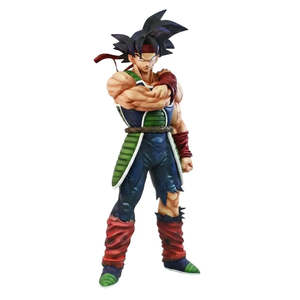 Nouvelle figurine de 24 cm en plastique de Bardock de Dragon Ball Z, modèle militaire, personnage de collection et de décoration pour garçons - Product Image 1