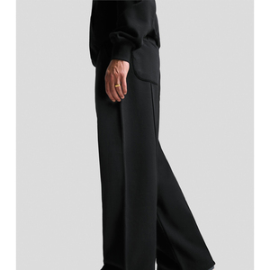 Pantalones de chándal oversize para hombre, de pierna recta, holgados, de algodón, para correr, estilo Terry, jogger, ligeros, streetwear - Product Image 5