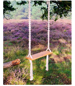 Macrame Baby Swing Twisted Pattern <b>Hammock</b> Toddler Swing <b>Indoor</b> Outdoor Wood Swing New Home Gift <b>Hammock</b> Unusual Patt - Product Image 3