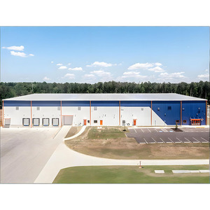Capannone Industriale Prefabbricato in Acciaio CE ISO Anticorrosione 50 Anni di Durata Magazzino Fabbrica Hangar Design Moderno <span class=keywords><strong>RT</strong></span> - Product Image 4