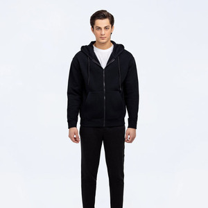 เสื้อฮู้ดซิปคลาสสิกแบบสองฟังก์ชัน พร้อมดีไซน์ทันสมัย สไตล์ลักซ์ชัวรี่สำหรับทุกวัน เหมาะสำหรับทุกฤดูกาล พร้อม Ako - Product Image 4