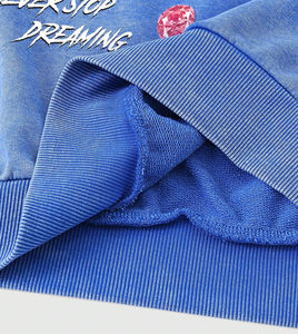 Sudadera con Capucha Personalizada de Alta Calidad, 100% Algodón, Hombros Caídos, para Unisex, Ropa de Calle, Moda Casual, Fabricación de Ropa - Product Image 5