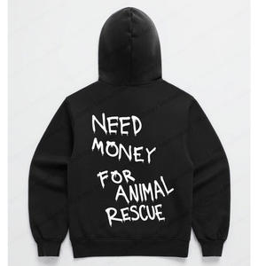 Sudadera con Capucha Extra Grande para Hombre, Personalizada al por Mayor de Fábrica, 100% Algodón, Gruesa y Holgada, Sudadera con Capucha de Invierno con Estampado - Product Image 2