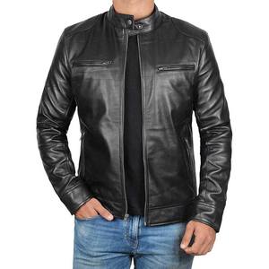 Veste en cuir pour homme, mode automne-hiver, design personnalisé, laine de haute qualité, mouton pakistanais, vente en gros, veste personnalisée pour homme - Product Image 5