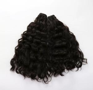 INDIVIDUAL DONOR INDIAN HUMAN TEMPLE HAIR <b>EXTENSION</b> UNPROCESSED UNISEX REMY NATURAL LONG HAIR BUNDLES Silky Straight Wave - Product Image 1