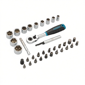 Hazet 1/4'' (36pcs) Set of <b>Ratchet</b> <b>Sockets</b> and Bits - Product Image 2