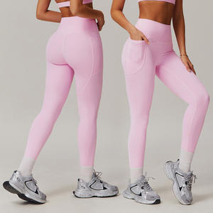 OEM <b>Women's</b> <b>Winter</b> Sportswear Breathable Anti-Bacterial Quick Dry High Waist Gym Workout <b>Leggings</b> Knitted Fitness <b>Leggings</b> for - Product Image 3