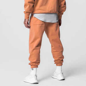 Wholesale Custom High Quality 100% Cotton Thick <b>Hoodie</b> and Joggers Set Plus Size Sport Sweatsuit Tracksuit for Men - Product Image 5