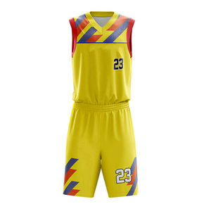 Nouvelle conception, uniforme de basket-ball léger pour adultes, taille plus, fabricant pakistanais, uniforme de basket-ball OEM - Product Image 1