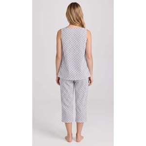 Conjunto de Pijama Evolve X Venus para Mujer, Negro, de Rayón, Estilo Capri, Lindo y Transpirable - Product Image 6