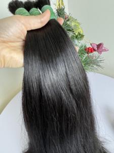 Gran Descuento Directo de Fábrica: Cabello Humano Vietnamita Crudo a Granel, Premium, con Cutícula Alineada, Doble Trama, Venta al por Mayor - Product Image 6