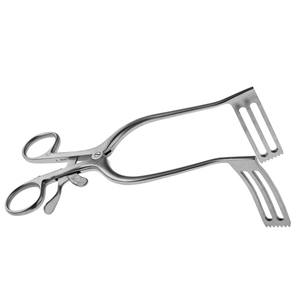 Retractor Ducker de hoja abierta doble 60mm x 21mm para uso quirúrgico Instrumento retractor Ducker entrelazado - Product Image 2