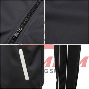 Conjunto Deportivo de Nylon Personalizado al por Mayor, Chaqueta Cortavientos y Pantalones Deportivos Ligeros de 2 Piezas para Hombre - Product Image 5